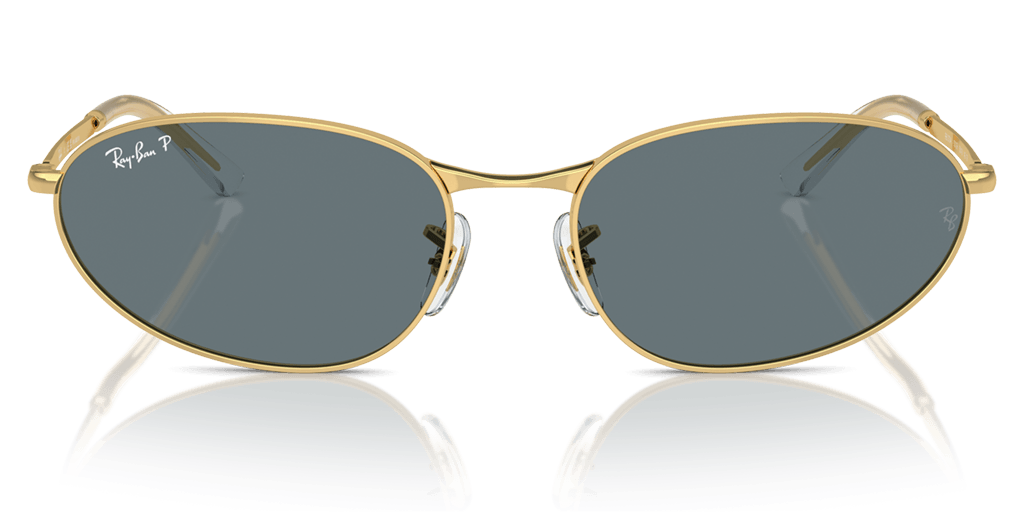 Ray-Ban 0RB3734 001/3R CORE férfi arany színű különleges formájú napszemüveg