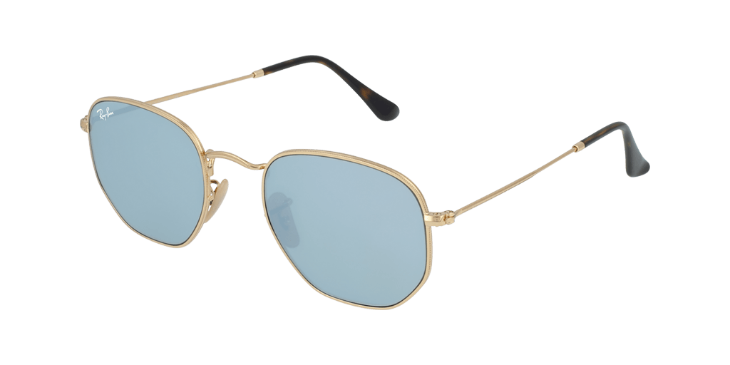 Ray-Ban 0RB3548N 001/30 EVOL férfi arany színű téglalap formájú napszemüveg
